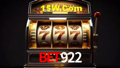 Variedade de jogos na Bet922